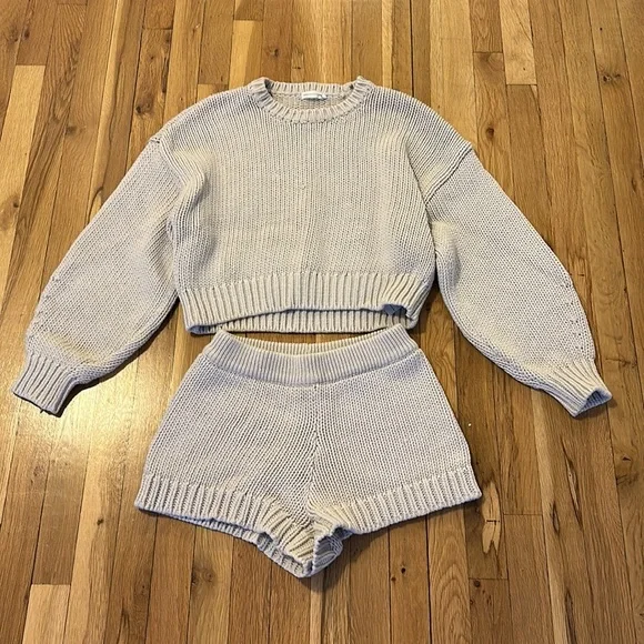 Good American chunky knit set - Picture 4 of 5